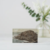 蜜蜂の巣。 巨人の土手道。 Co. Antrim、Irel 名刺 (スタンド正面)