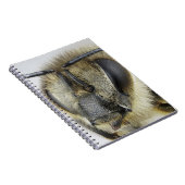 蜜蜂の頭部 ノートブック (右側)