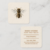 蜜蜂のApiary スクエア名刺 (正面/裏面)