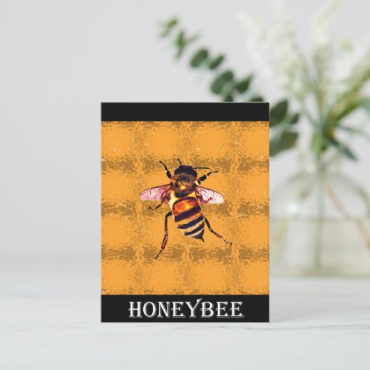 蜜蜂 ポストカード (スタンド正面)