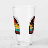 蜜蝋の大足の中指ビールは一切ない タンブラーグラス (左)