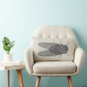 蝉の枕 ランバークッション (椅子)