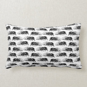 蝉-素数ゼミ-出現のエレガントなパターン ランバークッション