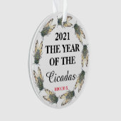蝉・雛の年 オーナメント (正面)