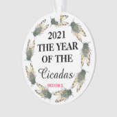 蝉・雛の年 オーナメント (正面)
