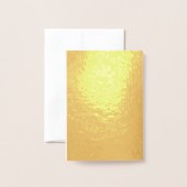 蝋燭が付いているお祝いの歯 箔カード (裏面封筒付き)