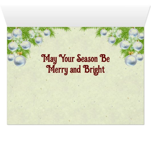 蝋燭と聖降誕祭の願い (内部横(下))