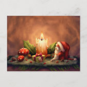 蝋燭をつけて下さい ポストカード (正面)