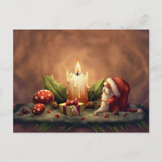 蝋燭をつけて下さい ポストカード (正面)