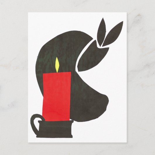 蝋燭1 ポストカード (正面)