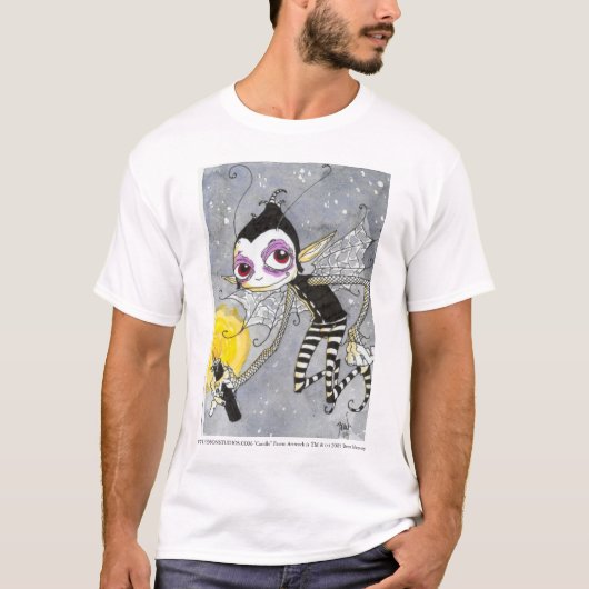 "蝋燭"の妖精の国の服装 Tシャツ (正面)