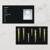 蝋燭-ビジネス 名刺 (正面/裏面)
