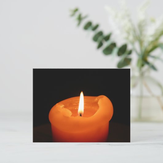 蝋燭 ポストカード (スタンド正面)