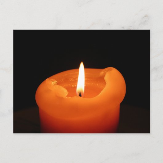 蝋燭 ポストカード (正面)