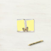 蝶々あなたの色を選ぶ ポストイット (デスク上)