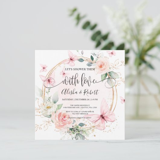 蝶々が恋人同士でシャワーを浴びよう 招待状 (スタンド正面)