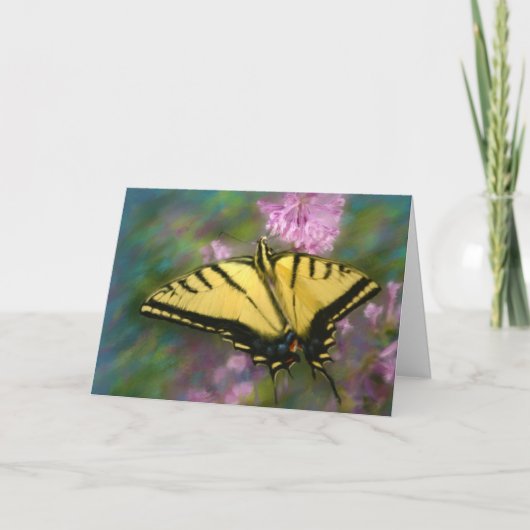 蝶々が日差しをもたらす シーズンカード (正面)