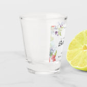 蝶々が私をドキドキさせる ブライダルシャワー ショットグラス (左)