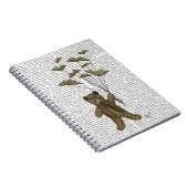 蝶々とクマ ノートブック (右側)