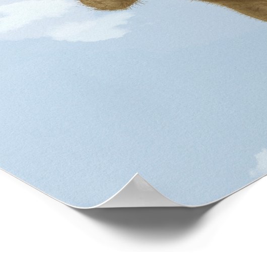 蝶々とクマ ポスター (角)