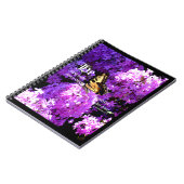 蝶々とフロックス、エクレシアテス3:11 ノートブック (左側)