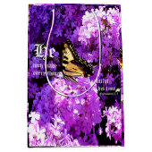 蝶々とフロックス、エクレシアテス3:11 ミディアムペーパーバッグ (正面)