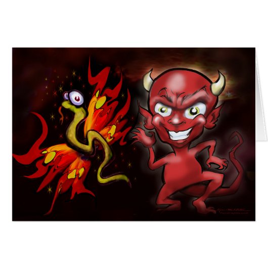蝶々と悪魔 (正面横)