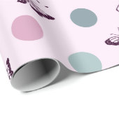 蝶々と時を追うおとぎ話 ラッピングペーパー (ロールコーナー)