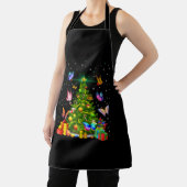 蝶々のクリスマスツリー エプロン (インサイチュ)