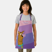蝶々のスクービードゥーの鼻 エプロン (インサイチュ)