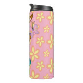 蝶々のスクービードゥーの鼻 タンブラー (回転右)