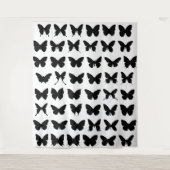 蝶々のタペストリー タペストリー (正面)