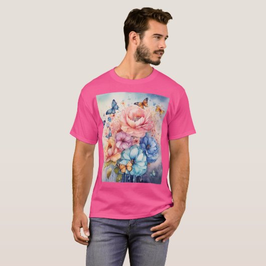 蝶々の夢 Tシャツ (正面フル)