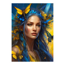 蝶々の女 |デジタルアート