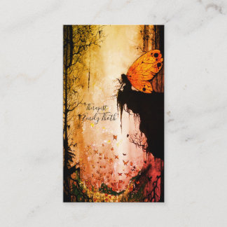 蝶々の妖精 名刺