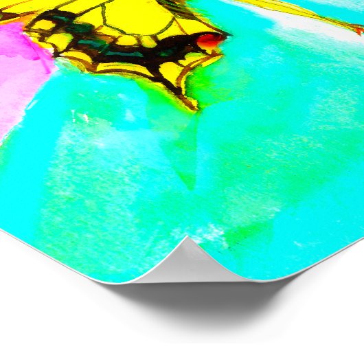 蝶々の娘 ポスター (角)