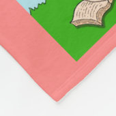 蝶々の木 フリースブランケット (角)