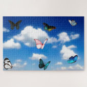蝶々の空ジグソーパズル ジグソーパズル (横)