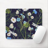 蝶々や竜に花を咲かせる マウスパッド (マウス)