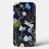 蝶々や竜に花を咲かせる Case-Mate iPhoneケース (裏面)