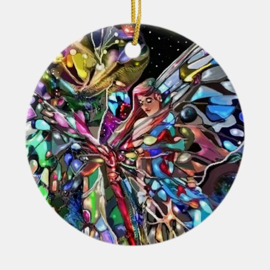 蝶々よ！ セラミックオーナメント (正面)