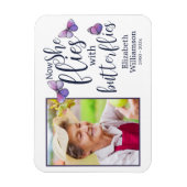 蝶々を追悼して飛ぶ マグネット (縦)