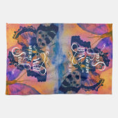 蝶々元気 キッチンタオル (横)