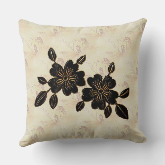 蝶々夫人 クッション (裏面)