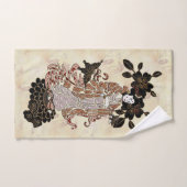 蝶々夫人 バスタオルセット (ハンドタオル)