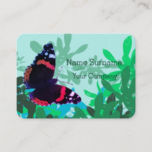 蝶々提督 名刺 (正面)