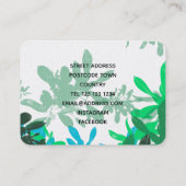 蝶々提督 名刺 (裏面)