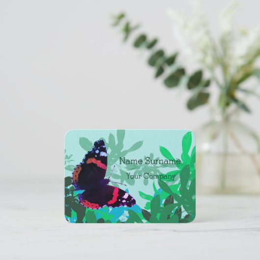 蝶々提督 名刺 (スタンド正面)