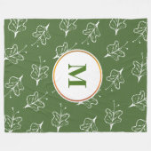 蝶々柄 フリースブランケット (正面(横))