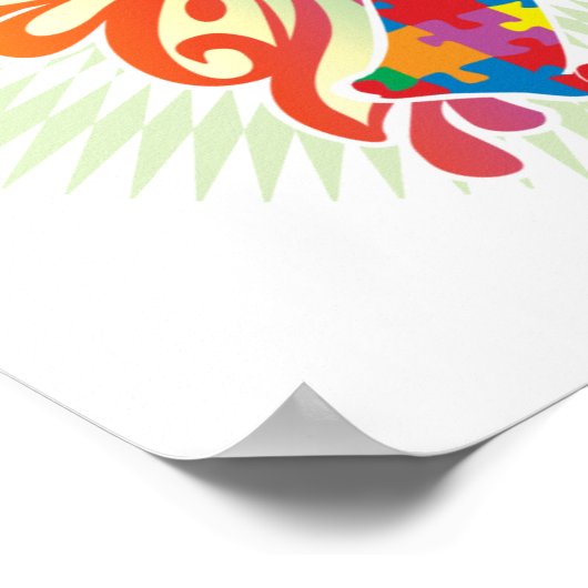 蝶々自閉症3 ポスター (角)